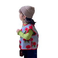 Load image into Gallery viewer, Baby Kid Girls Flower Vests Waistcoats Wholesale 220906694
