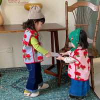 Load image into Gallery viewer, Baby Kid Girls Flower Vests Waistcoats Wholesale 220906694
