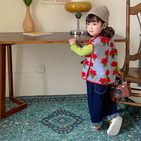 Load image into Gallery viewer, Baby Kid Girls Flower Vests Waistcoats Wholesale 220906694
