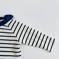 Load image into Gallery viewer, Baby Girls Striped Rompers Wholesale 220906806
