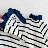 Load image into Gallery viewer, Baby Girls Striped Rompers Wholesale 220906806
