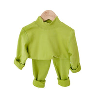 Load image into Gallery viewer, 2 Pieces Set Baby Kid Unisex Solid Color Tops And Pants Wholesale 220906833
