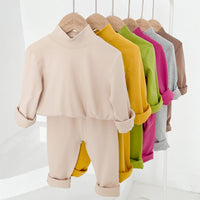 Load image into Gallery viewer, 2 Pieces Set Baby Kid Unisex Solid Color Tops And Pants Wholesale 220906833
