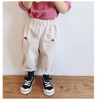 Load image into Gallery viewer, Baby Kid Girls Solid Color Pants Wholesale 220909108
