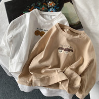 Load image into Gallery viewer, Baby Kid Unisex Letters Cartoon Expression Print Tops Wholesale 220909109
