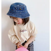 Load image into Gallery viewer, Baby Kid Unisex Letters Cartoon Expression Print Tops Wholesale 220909109
