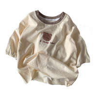 Load image into Gallery viewer, Baby Kid Girls Letters Cartoon Print Tops Wholesale 220909111
