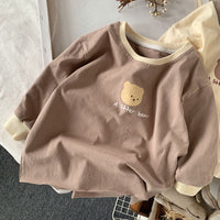 Load image into Gallery viewer, Baby Kid Girls Letters Cartoon Print Tops Wholesale 220909111
