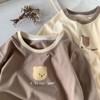 Load image into Gallery viewer, Baby Kid Girls Letters Cartoon Print Tops Wholesale 220909111
