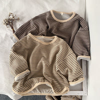 Load image into Gallery viewer, Baby Kid Unisex Striped Tops Wholesale 220909121
