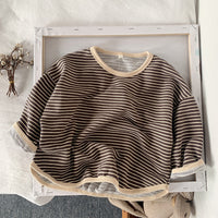 Load image into Gallery viewer, Baby Kid Unisex Striped Tops Wholesale 220909121
