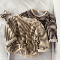 Load image into Gallery viewer, Baby Kid Unisex Striped Tops Wholesale 220909121
