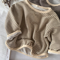 Load image into Gallery viewer, Baby Kid Unisex Striped Tops Wholesale 220909121
