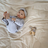 Load image into Gallery viewer, Baby Boys Checked Jumpsuits Wholesale 220909153
