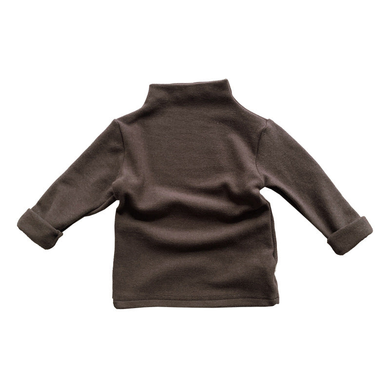Baby Kid Unisex Solid Color Tops Wholesale 220909181