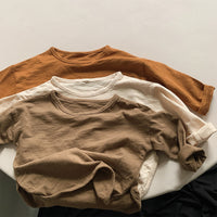 Load image into Gallery viewer, Baby Kid Unisex Solid Color Tops Wholesale 220909182
