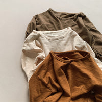 Load image into Gallery viewer, Baby Kid Unisex Solid Color Tops Wholesale 220909182
