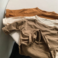 Load image into Gallery viewer, Baby Kid Unisex Solid Color Tops Wholesale 220909182
