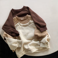 Load image into Gallery viewer, Baby Kid Unisex Solid Color Hoodies Swearshirts Wholesale 220909252
