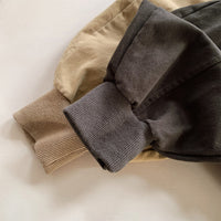 Load image into Gallery viewer, Baby Kid Unisex Solid Color Muslin&amp;Ribbed Pants Wholesale 220909255
