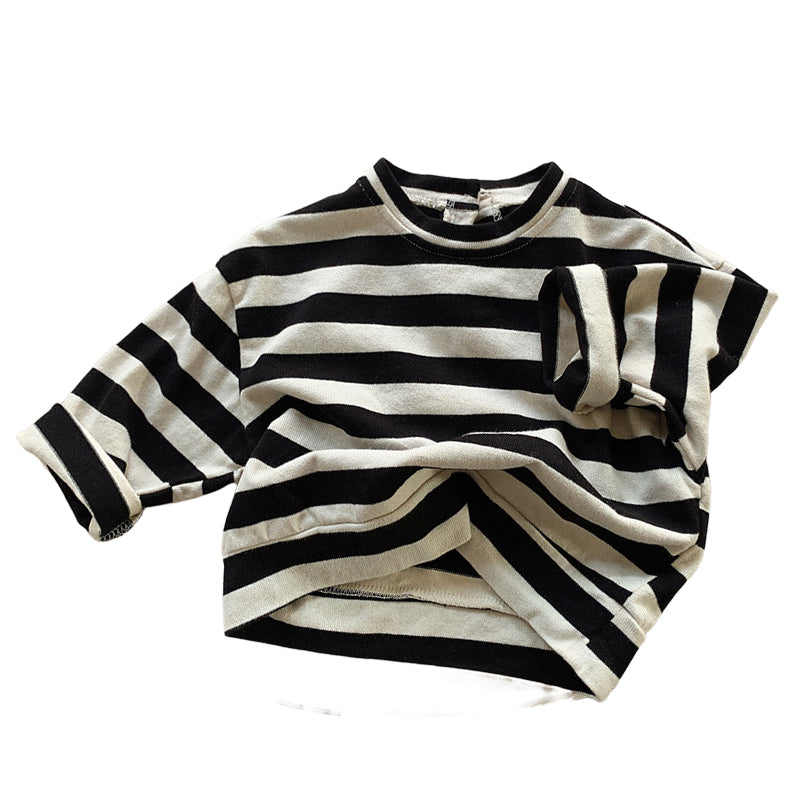 Baby Kid Unisex Striped Tops Wholesale 220909261