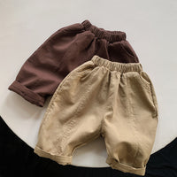 Load image into Gallery viewer, Baby Kid Unisex Solid Color Pants Wholesale  220909263
