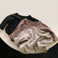 Load image into Gallery viewer, Baby Kid Unisex Solid Color Tops Wholesale 220909265
