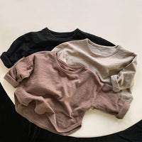Load image into Gallery viewer, Baby Kid Unisex Solid Color Tops Wholesale 220909265
