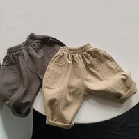 Load image into Gallery viewer, Baby Kid Unisex Solid Color Pants Wholesale 220909266
