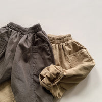 Load image into Gallery viewer, Baby Kid Unisex Solid Color Pants Wholesale 220909266
