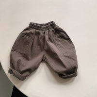 Load image into Gallery viewer, Baby Kid Unisex Solid Color Pants Wholesale 220909266
