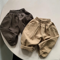 Load image into Gallery viewer, Baby Kid Unisex Solid Color Pants Wholesale 220909266
