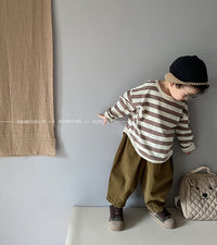 Load image into Gallery viewer, Baby Kid Unisex Solid Color Pants Wholesale 220909365
