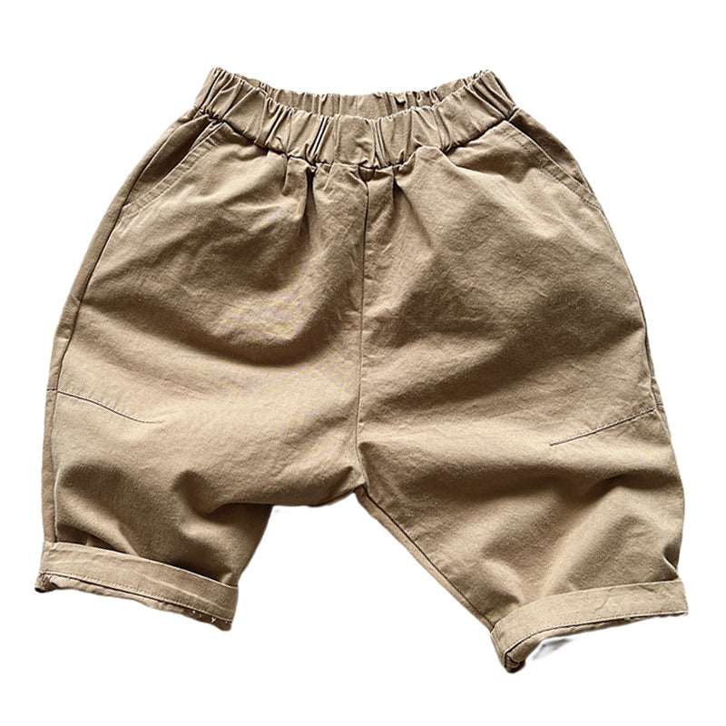 Baby Kid Unisex Solid Color Pants Wholesale 220909368