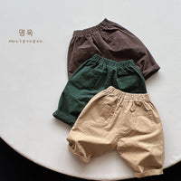 Load image into Gallery viewer, Baby Kid Unisex Solid Color Pants Wholesale 220909368
