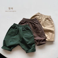 Load image into Gallery viewer, Baby Kid Unisex Solid Color Pants Wholesale 220909368
