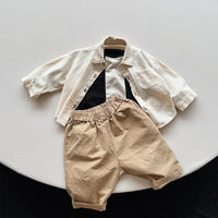 Load image into Gallery viewer, Baby Kid Unisex Solid Color Pants Wholesale 220909368
