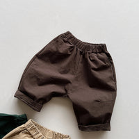 Load image into Gallery viewer, Baby Kid Unisex Solid Color Pants Wholesale 220909368
