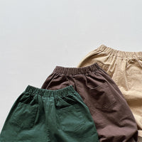 Load image into Gallery viewer, Baby Kid Unisex Solid Color Pants Wholesale 220909368
