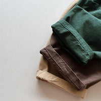 Load image into Gallery viewer, Baby Kid Unisex Solid Color Pants Wholesale 220909368
