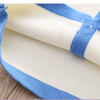 Load image into Gallery viewer, 2 Pieces Set Baby Kid Girls Color-blocking Crochet Cardigan And Skirts Wholesale 220909400
