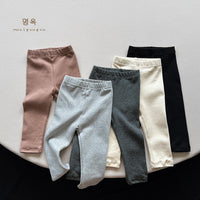 Load image into Gallery viewer, Baby Kid Unisex Solid Color Pants Leggings Wholesale 220909403
