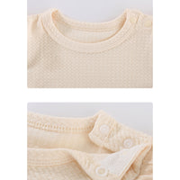 Load image into Gallery viewer, Baby Girls Solid Color Letters Embroidered Tops Jumpsuits Wholesale 220909423
