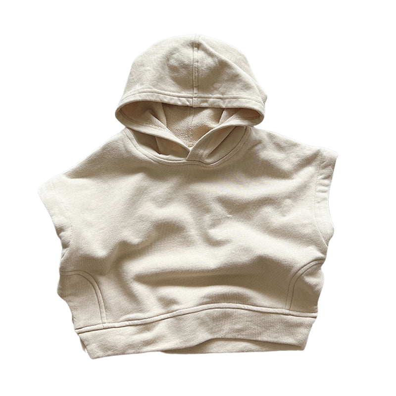 Baby Kid Unisex Solid Color Hoodies Swearshirts Wholesale 220909425