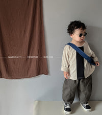 Load image into Gallery viewer, Baby Kid Unisex Color-blocking Tops Wholesale 220909448
