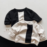 Load image into Gallery viewer, Baby Kid Unisex Color-blocking Tops Wholesale 220909448
