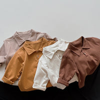 Load image into Gallery viewer, Baby Kid Unisex Solid Color Polo Shirts Wholesale 220909499
