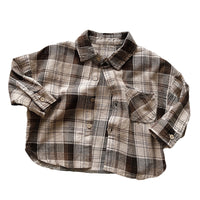 Load image into Gallery viewer, Baby Kid Unisex Checked Shirts Wholesale 220909515
