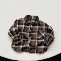 Load image into Gallery viewer, Baby Kid Unisex Checked Shirts Wholesale 220909515

