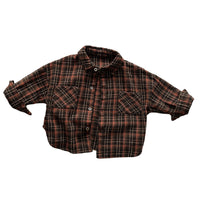 Load image into Gallery viewer, Baby Kid Unisex Checked Shirts Wholesale 220909539
